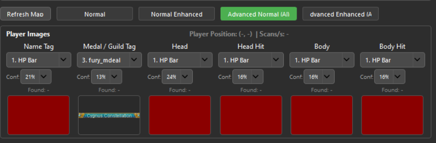 Player tracker selection